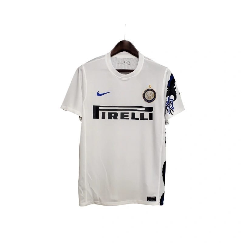 Maglia da trasferta vintage dell’Inter del 2010 - Bianca